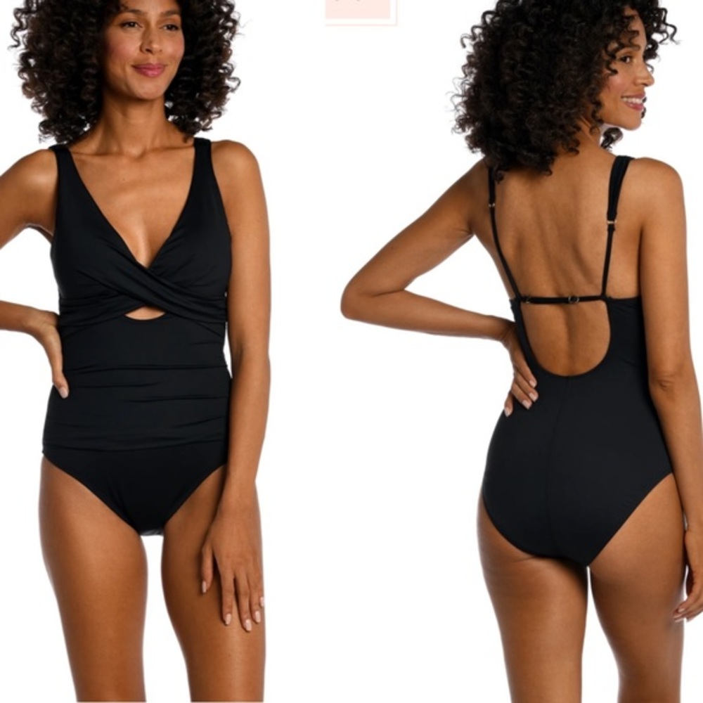 La Blanca Black One-Piece Swimsuit